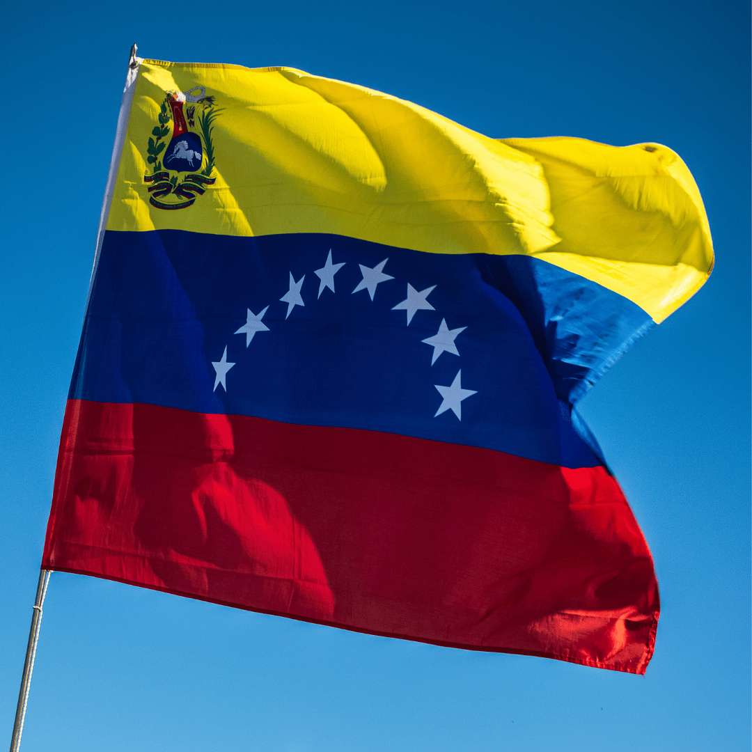 Venezuelan flag.